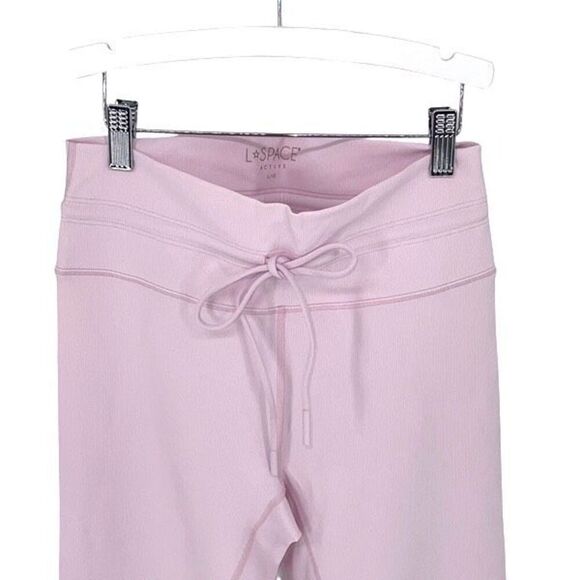 L*Space Active Peony Turner Legging Tie Waist‎ Ribbed Size Large NWT - Picture 3 of 11